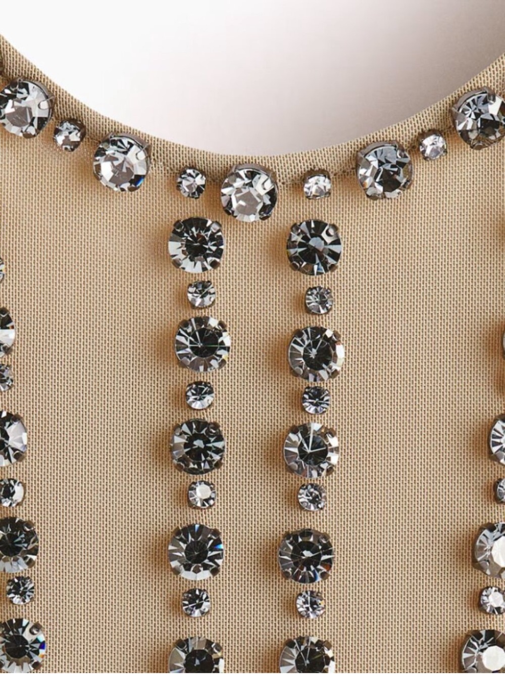 Stella McCartney H&M Crystal Embellished Mesh Bodysuit - Picture 3 of 6